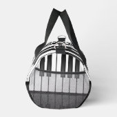 Piano Keyboard Design Duffel Bag Duffle Bag (Rechts)