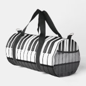 Piano Keyboard Design Duffel Bag Duffle Bag (Rechte Ecke)