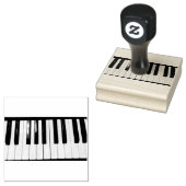 Piano Keyboard Foto Gummistempel (Stempel)