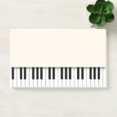 Piano Keyboard Fun Ivory Musiknoten Post-it Klebezettel (Büro)