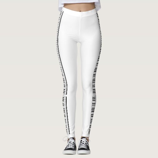 Piano Keyboard Leggings (Vorderseite)