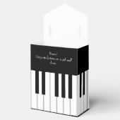 Piano Keyboard Music Event Erwägung Personalisiert Geschenkschachtel (Geöffnet)