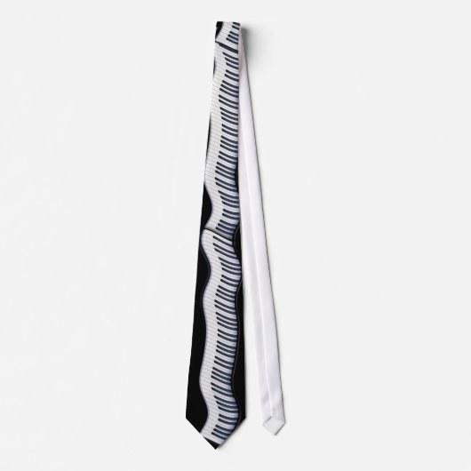 PIANO KEYBOARD Music Lover Neck Tie Krawatte (Vorderseite)