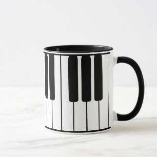 Piano Keyboard Music Tasse