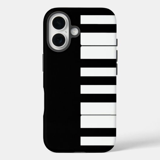 Piano Keyboard Phone Cover (Rückseite)
