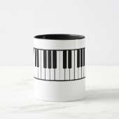 Piano Keyboard-Tasse Tasse (Zentrum)