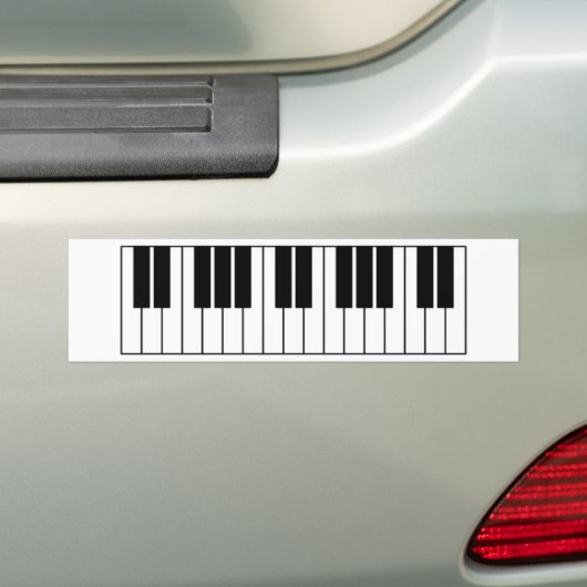 Piano Keys Autoaufkleber (Auf Auto)