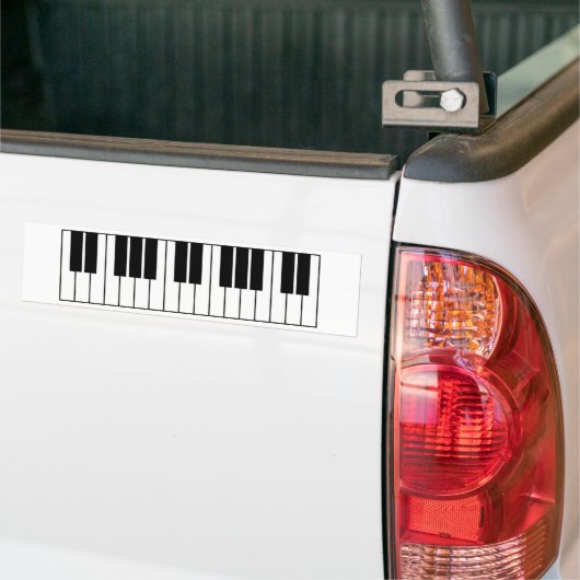 Piano Keys Autoaufkleber (Auf Lkw)