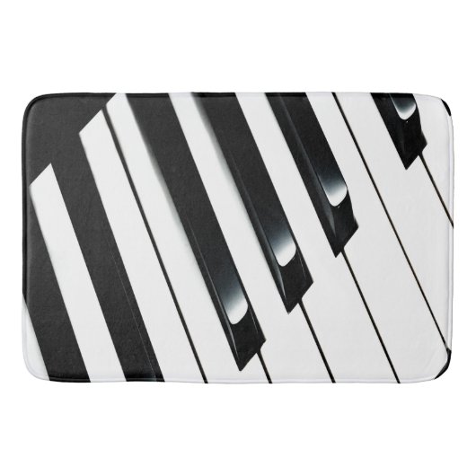 Piano Keys Badematte (Vorderseite)