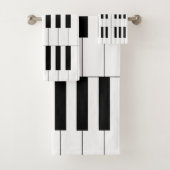 Piano Keys Badhandtuch Set (Insitu)