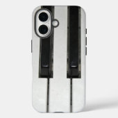 Piano Keys Case-Mate iPhone Hülle (Rückseite)