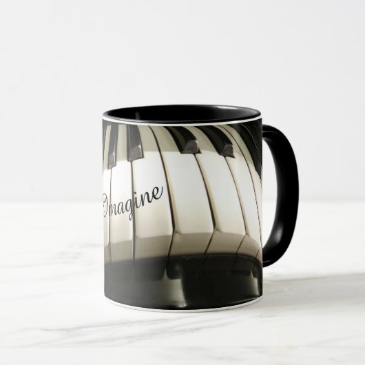 Piano Keys Coffee Tasse (VorderseiteRechts)