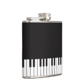 Piano Keys Flasche Flachmann (Rechts)
