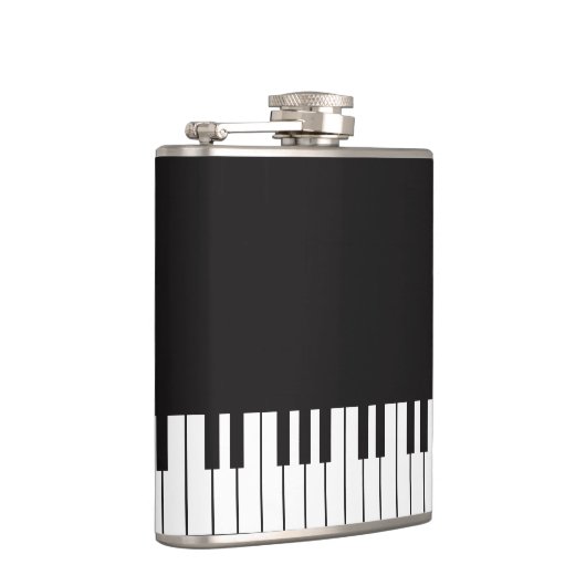Piano Keys Flasche Flachmann (Rechts)