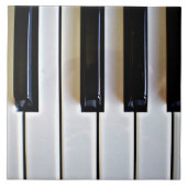 Piano Keys Fliese (Vorderseite)