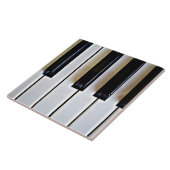 Piano Keys Fliese (Seite)