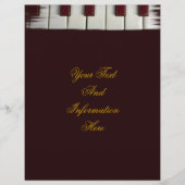 Piano Keys Flyer (Vorne)
