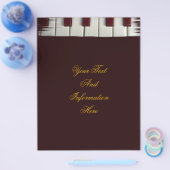 Piano Keys Flyer (Einzeln)