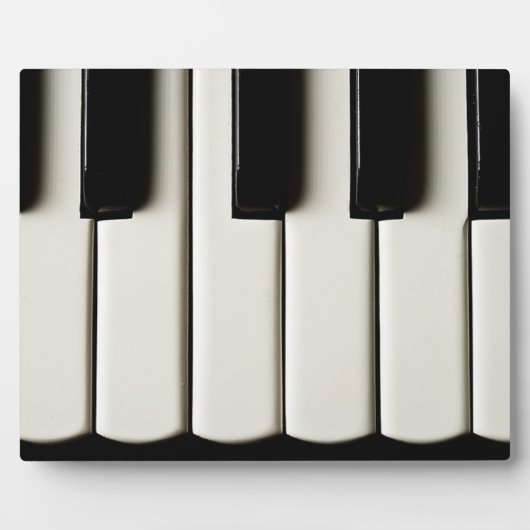 Piano Keys Fotoplatte (Vorderseite)