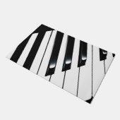 Piano Keys Fußmatte (Schrägansicht)