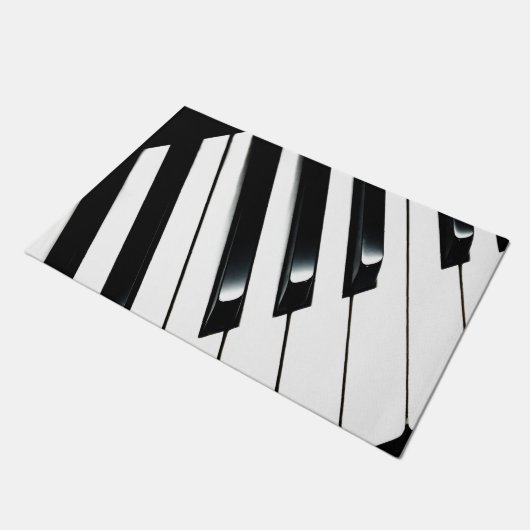 Piano Keys Fußmatte (Schrägansicht)