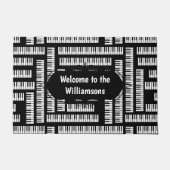 Piano Keys Fußmatte (Vorderseite)