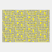 Piano Keys Geschenkpapier Set (Vorderseite 2)