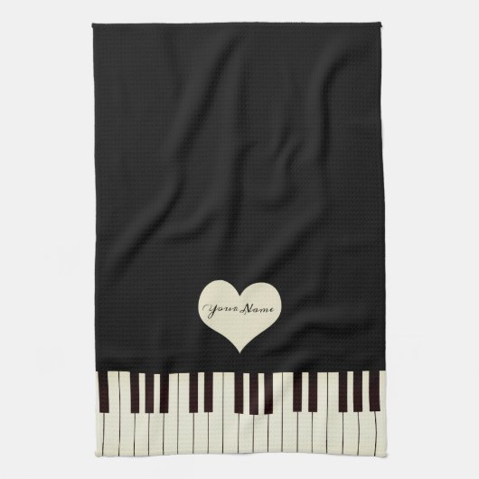 Piano Keys Geschirrtuch (Vertikal)