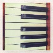 Piano Keys Glasuntersetzer (Vorderseite)