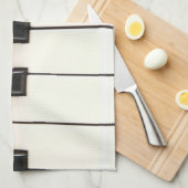 Piano Keys Handtuch (Viertel Falte)