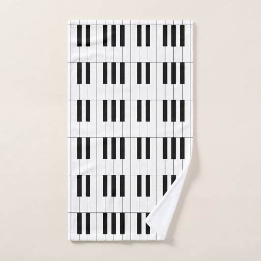 Piano Keys Handtuch (Handtuch)