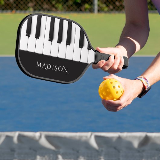 Piano Keys individuelle Name Pickleball Schläger (InSitu)