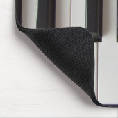 Piano Keys Ivory und Ebony Mousepad (Ecke)