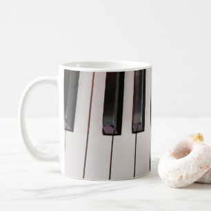 Piano Keys Kaffeetasse