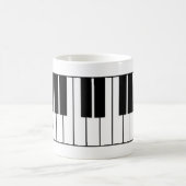 Piano Keys Kaffeetasse (Mittel)