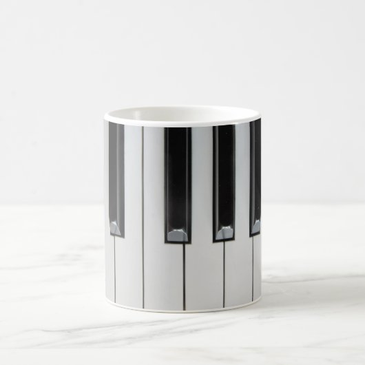 Piano Keys Kaffeetasse (Mittel)