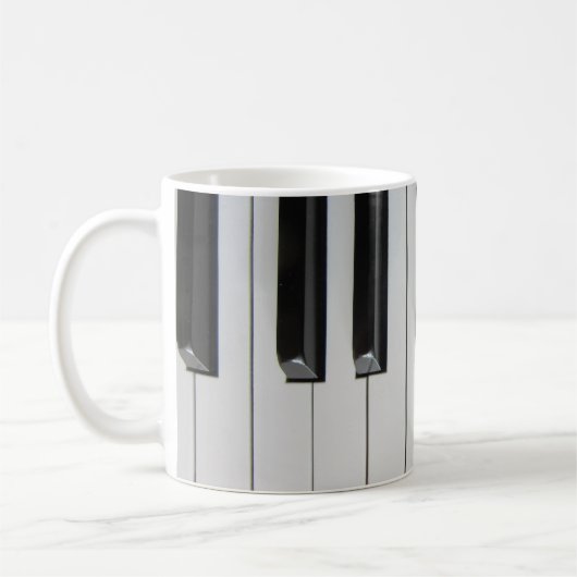 Piano Keys Kaffeetasse (Links)