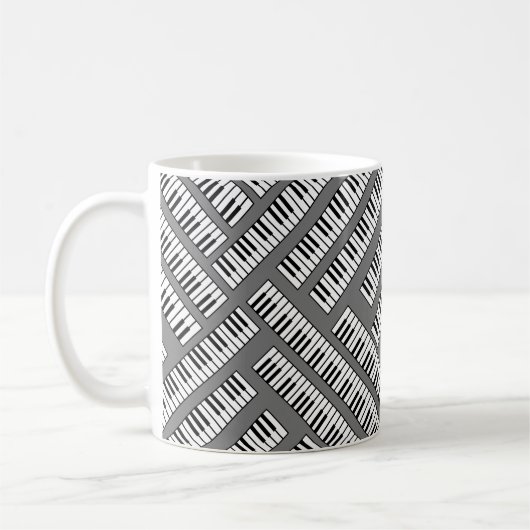 Piano Keys Kaffeetasse (Links)