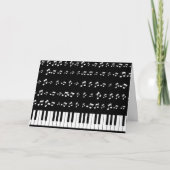 Piano Keys Karte (Vorderseite)