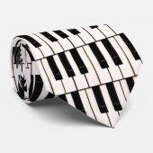 Piano Keys Krawatte (Gerollt)