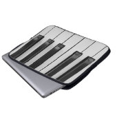 Piano Keys Laptopschutzhülle (Vorne Knopf)