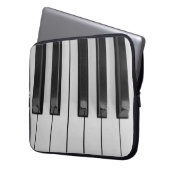 Piano Keys Laptopschutzhülle (Vorderseite Links)