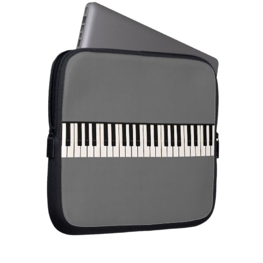 Piano Keys Laptopschutzhülle (Vorne Rechts)