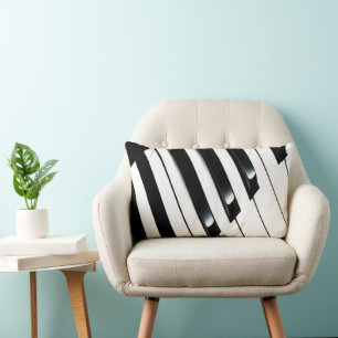 Piano Keys Lendenkissen