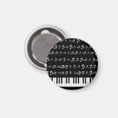 Piano Keys Magnet (Vorderseite/Rückseite)