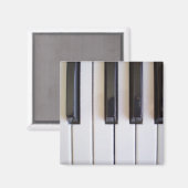 Piano Keys Magnet (Vorderseite/Rückseite)