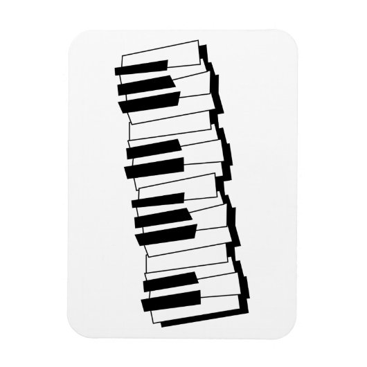 Piano Keys Magnet (Vertikal)