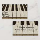 Piano Keys & Me_ Visitenkarte (Vorne/Hinten)