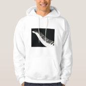 Piano Keys Mens Hoodie (Vorderseite)