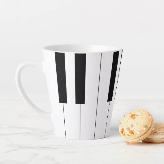 Piano Keys Milchtasse (Beispiel)